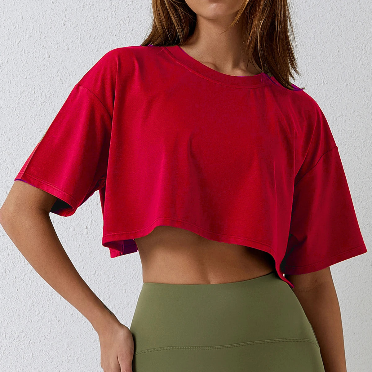 Women Short Sleeve Dance Running Clothes New Sport T-shirts