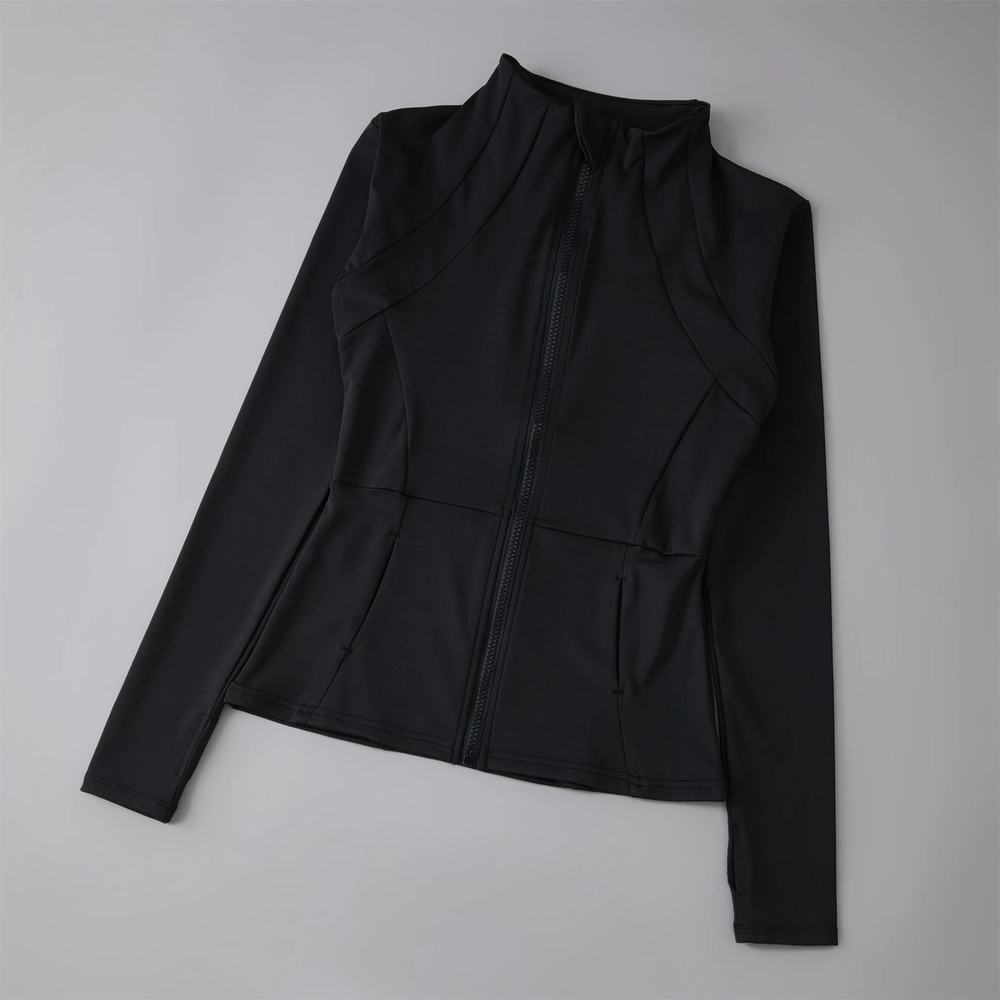 Yoga Clothes Windbreaker Sportswear Woman Running Long Sleeve Sweatshirt
