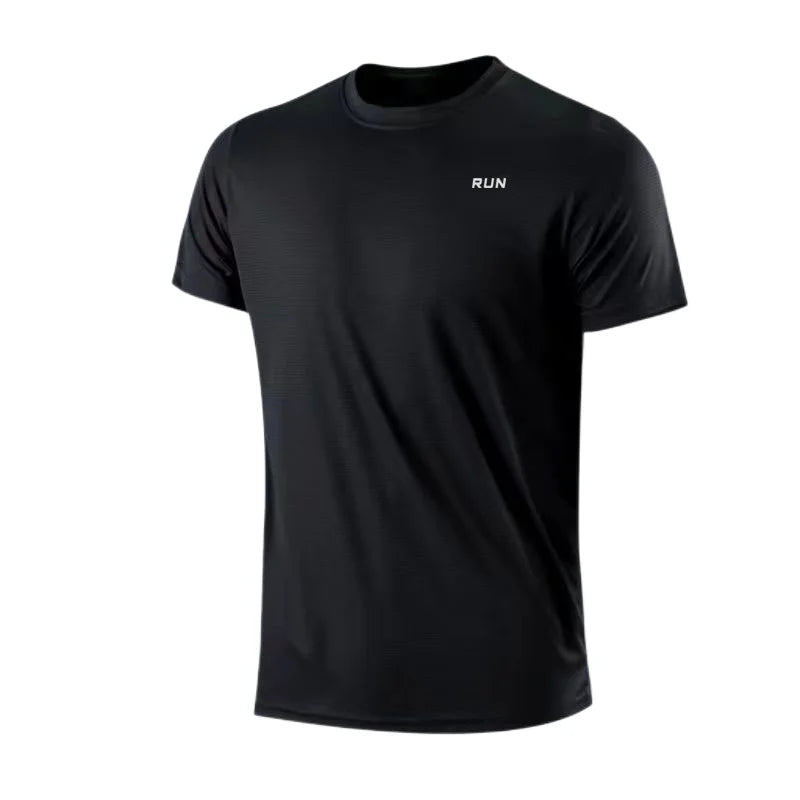 Men's Quick Dry Short Sleeve Gym Running T-Shirt
