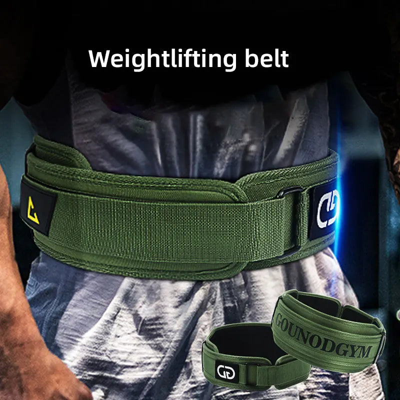 Fitness EVA Belt Deadlift Squat Weightlifting Training  High-intensity Exercise Training Waist Guard