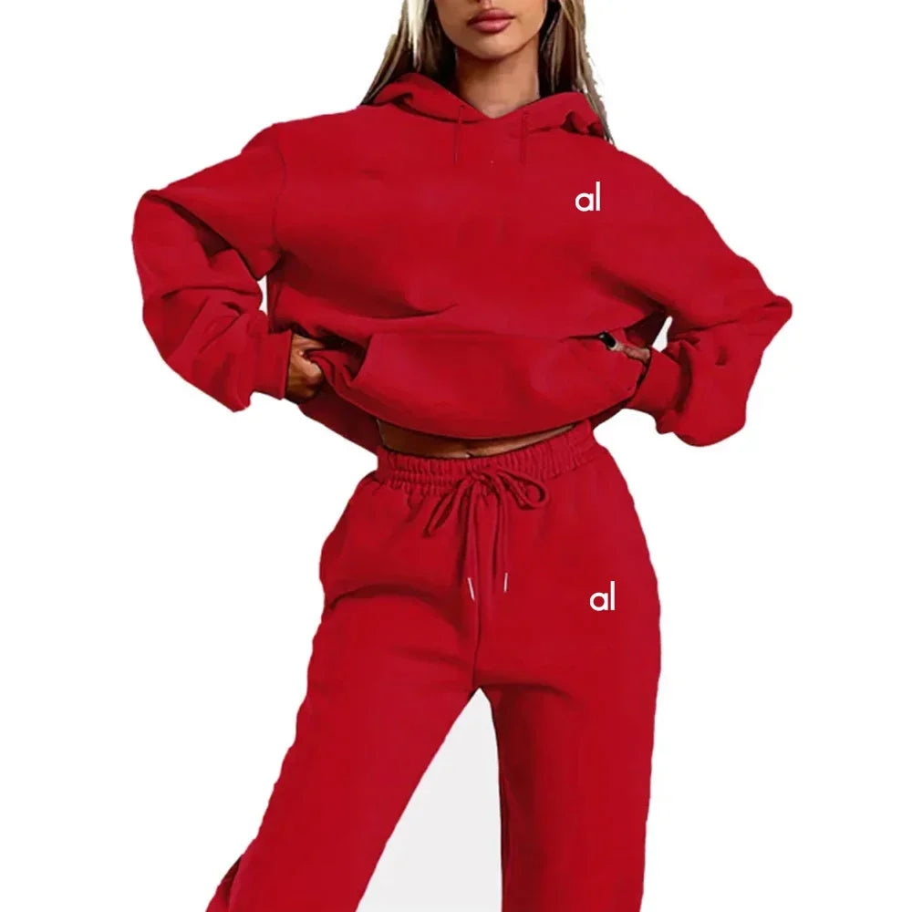 Yoga Women's 2-piece Print Sports Suit Sportswear Jogging