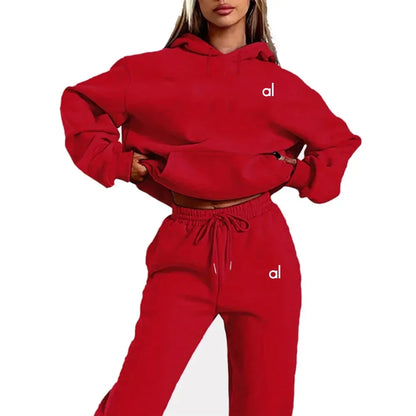 Yoga Women's 2-piece Print Sports Suit Sportswear Jogging