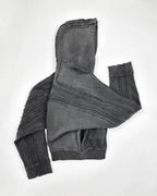 Trendy Hoodies for Men Gothic Fashion Street Hip Hop Zip Up Hoodie