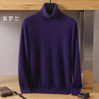 Men's Sweater High Winter New Tops Long Sleeve High-End Jumpers