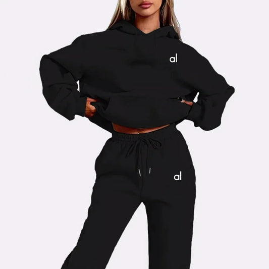 Yoga Women's 2-piece Print Sports Suit Sportswear Jogging