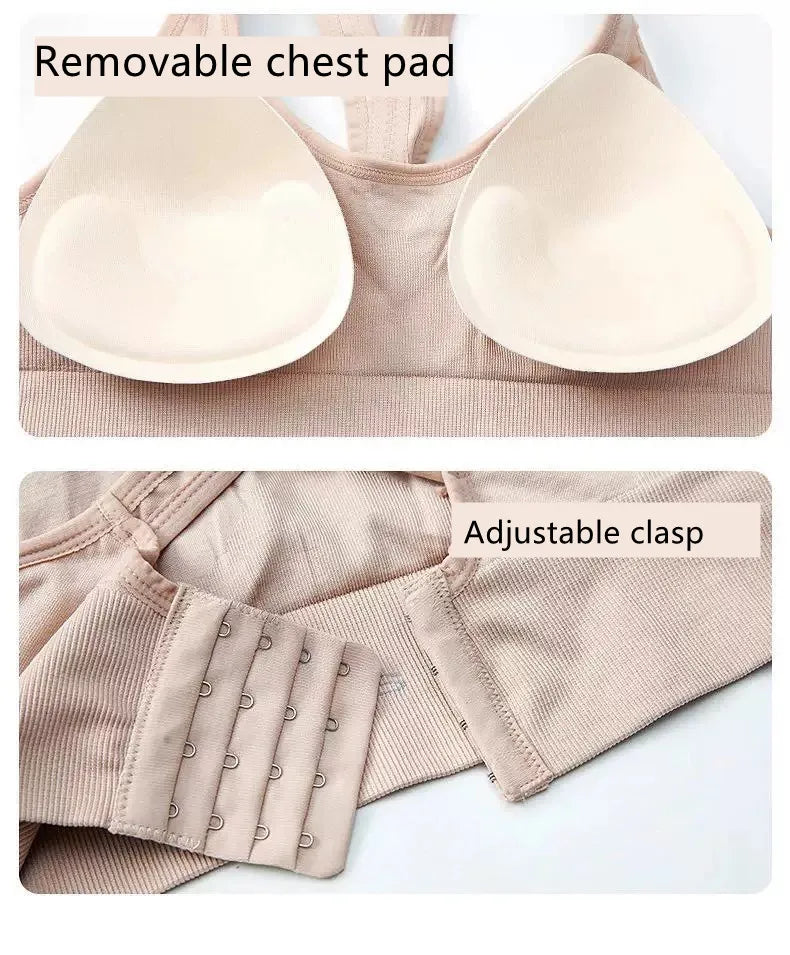 Women Corset Sports Bra Athletic Sportswear