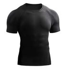 T Shirt Men Summer Sportswear Running Athletic Gym Workout Shirts