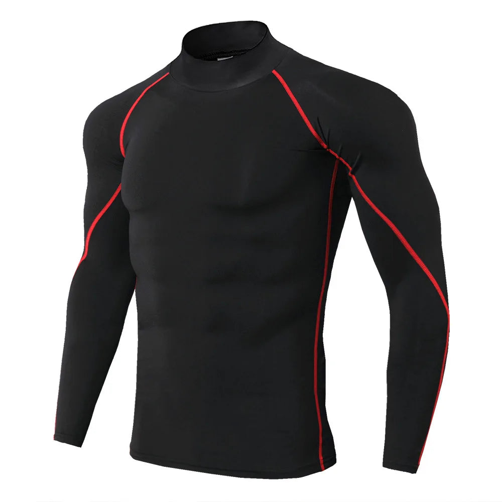 Men Sport T-shirt Fitness Tight