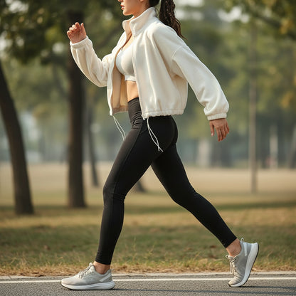 Women's Sports Coat Fleece-lined Warm