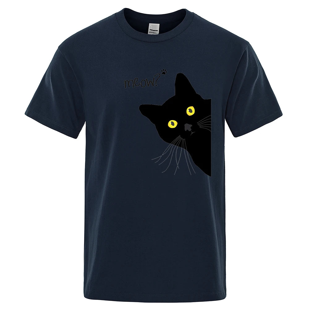 Men T-Shirts Breathable Clothes Summer Streetwear Tops
