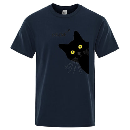 Men T-Shirts Breathable Clothes Summer Streetwear Tops