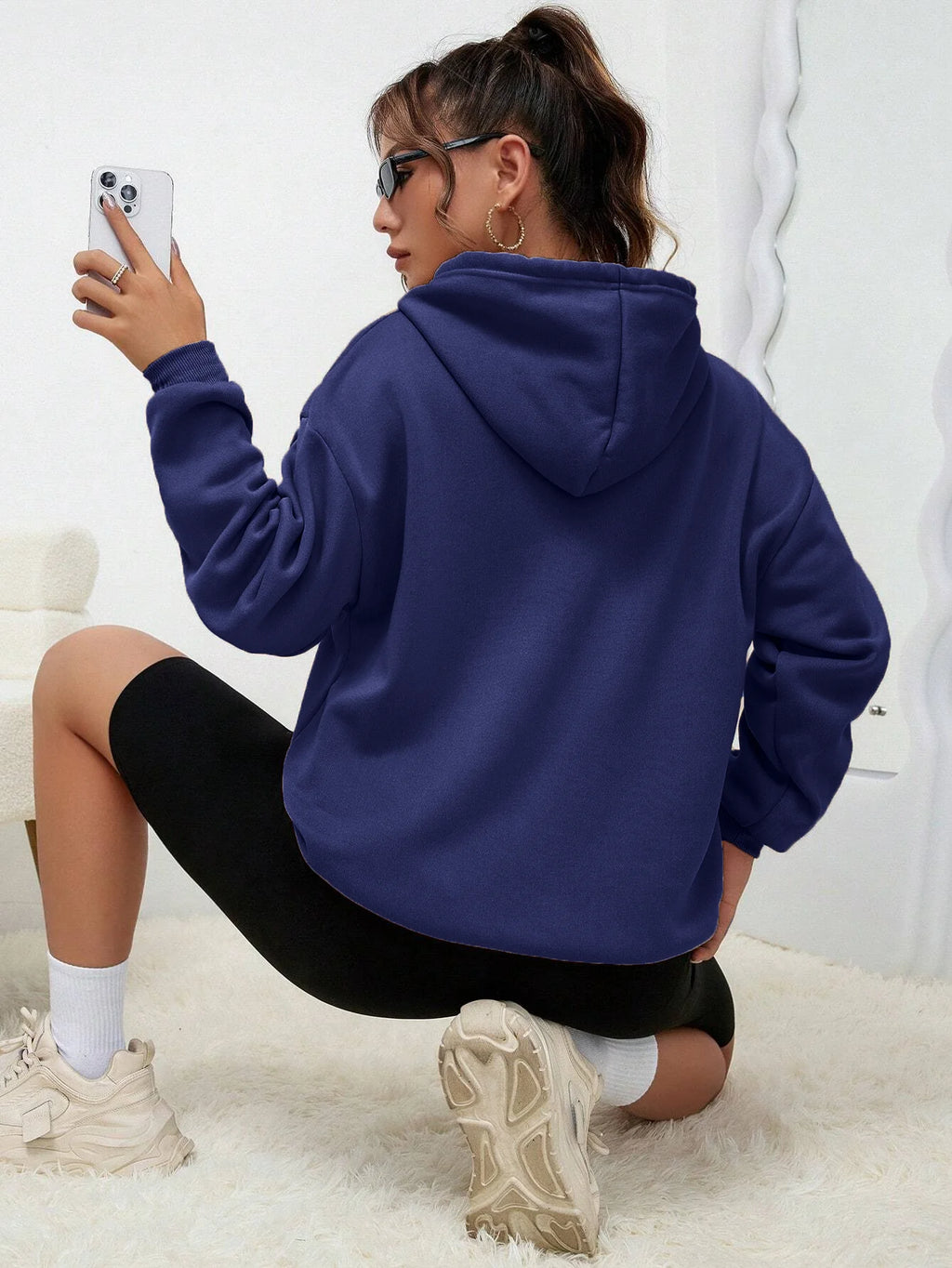 Casual Hoodie For Female Pullovers
