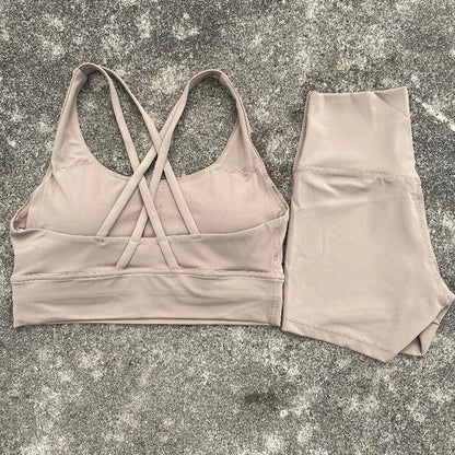 Gym Sports Shorts Set for Women