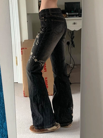 Women Denim Pants High Street Basic Trousers