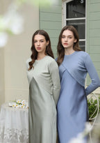 summer elegance satin dress woman clothes