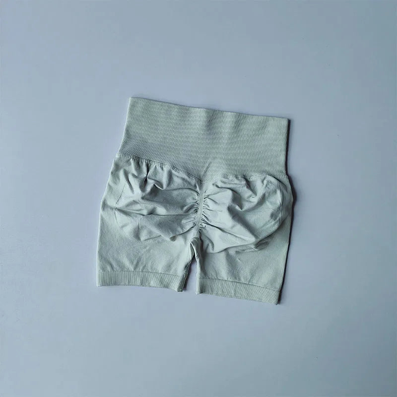 Lifting Sports Shorts Women High Waist Tight Pants