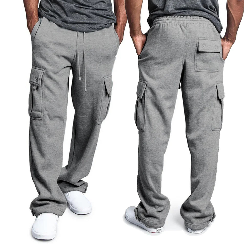 Mens Sweatpants Straight Fit Joggers for Sports