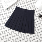 Women's High Waist Skirt For School Girl Uniform