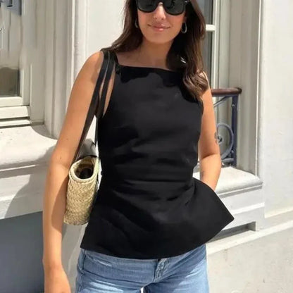 Women Backless Sexy Tank Tops Woman