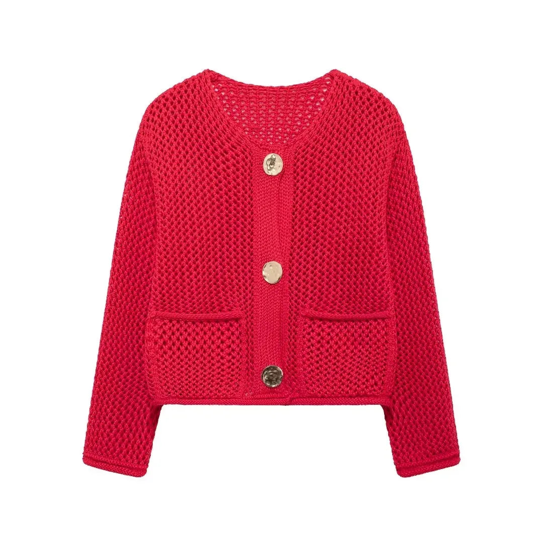 Cardigans For Women Casual Button Long Sleeve Female Sweater