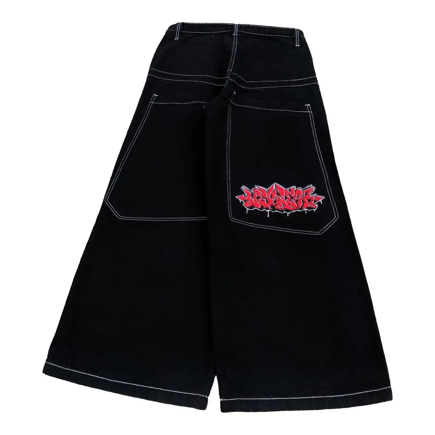 New American women's washed grey jeans Streetwear