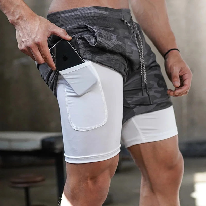 Men Gym Sports Shorts Quick Dry