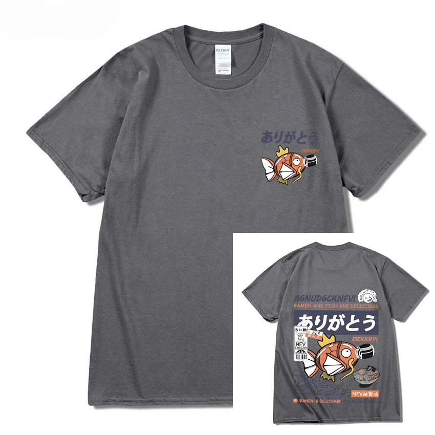 Men's casual comfortable cotton short sleeve T-shirt