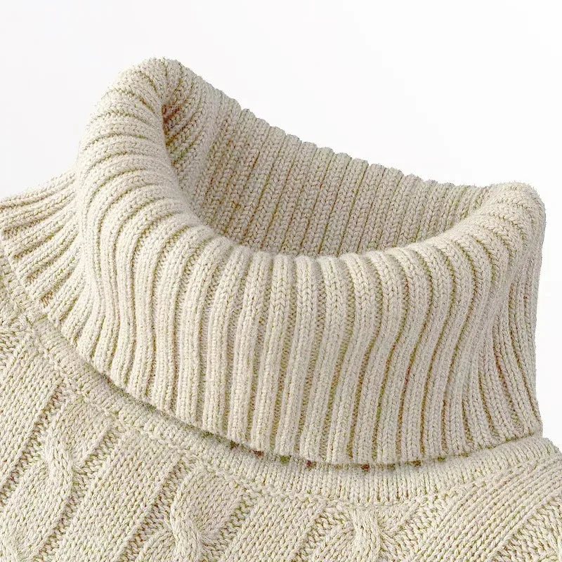 Men's Long Sleeve Knitted Sweaters Casual Pullover