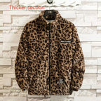Print Jacket Loose and Comfortable Cotton-padded Jacket Fashion Men's and Women's