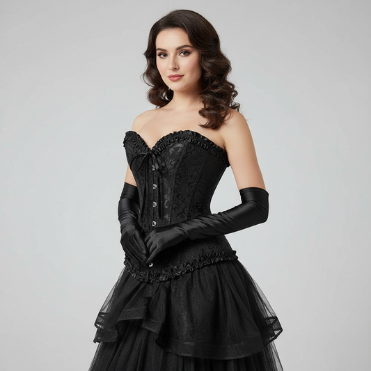 Jacquard Vintage  Tops For Women