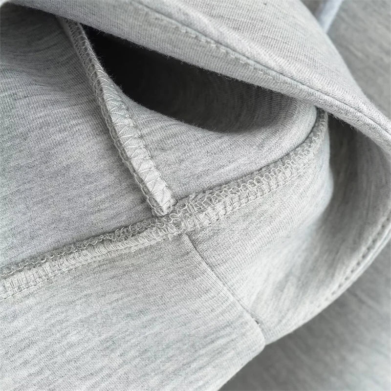 New Women's Zipper Hoodie Outerwear Top