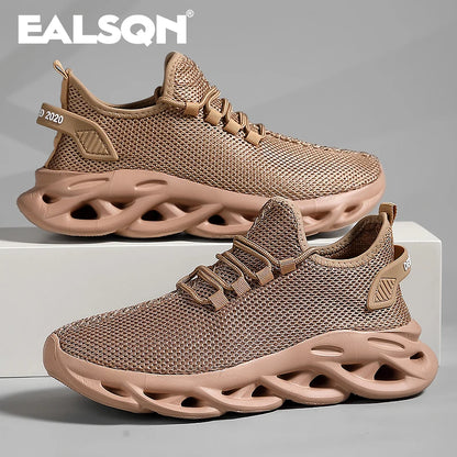 Men Sports Running Black Jogging Shoes
