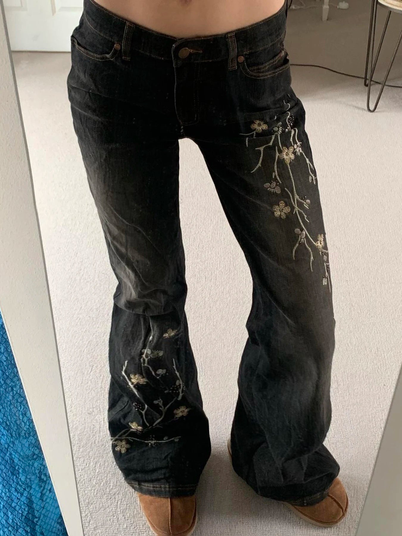 Women Denim Pants High Street Basic Trousers