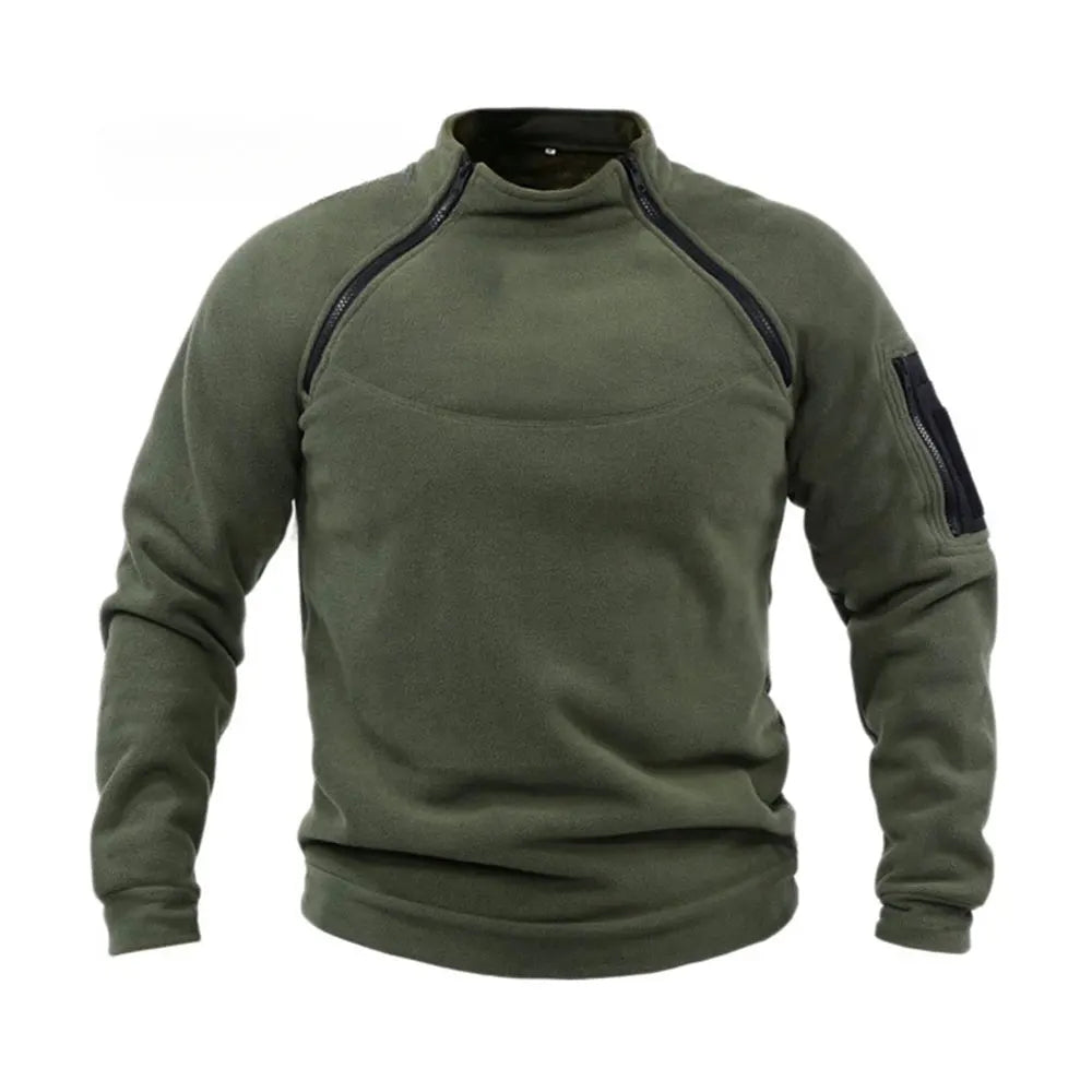 Mens Streetwear Military Sweatshirt Clothing