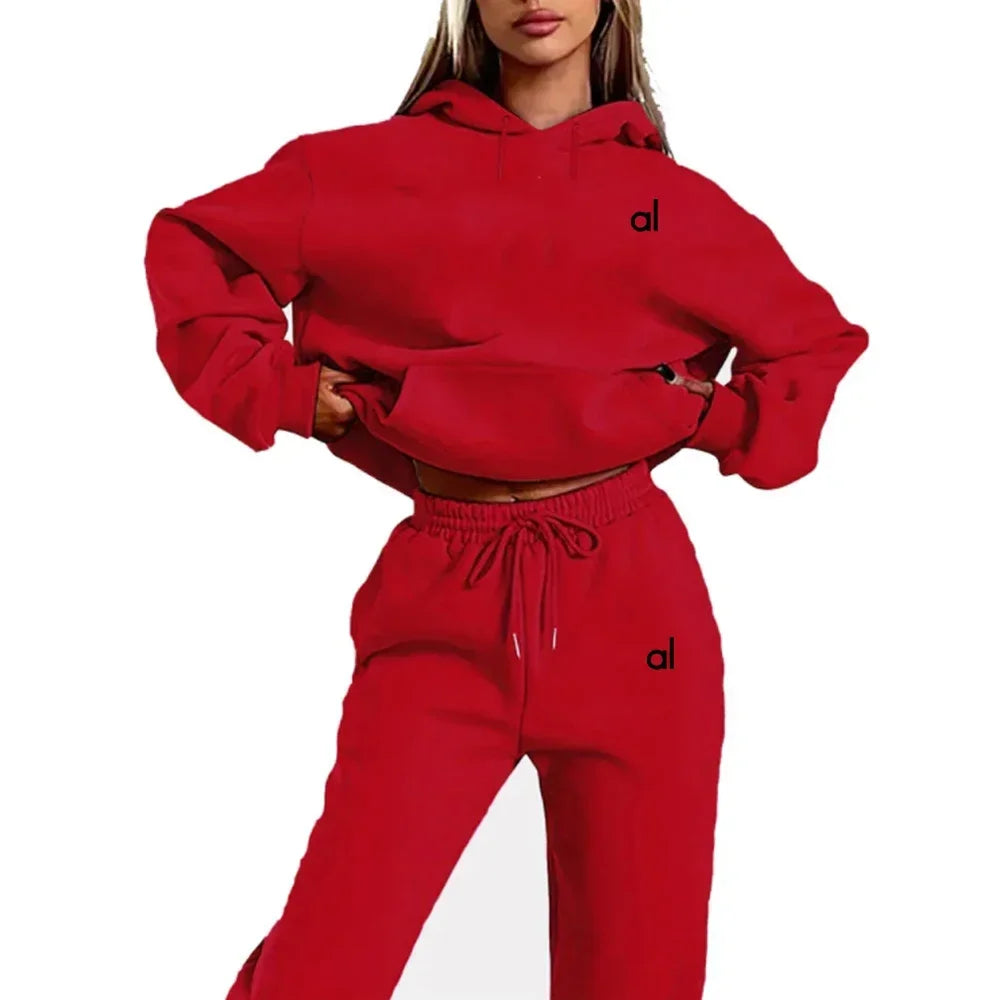 Yoga Women's 2-piece Print Sports Suit Sportswear Jogging