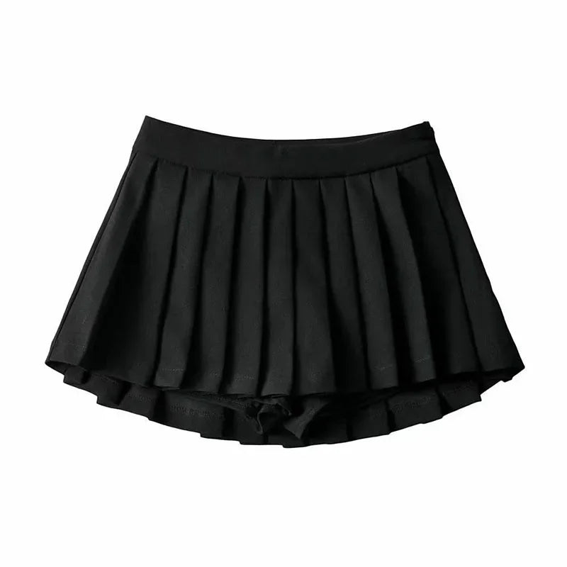 Women Skirts High Waist Summer Vintage White Designed Dance Skirt