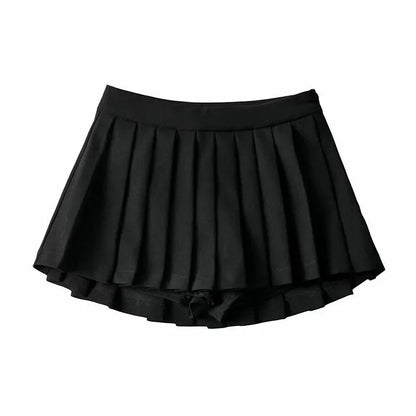 Women Skirts High Waist Summer Vintage White Designed Dance Skirt