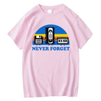 T-Shirt Men Loose Casual Breathable Short Sleeve