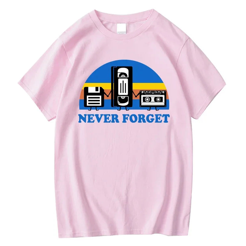 T-Shirt Men Loose Casual Breathable Short Sleeve