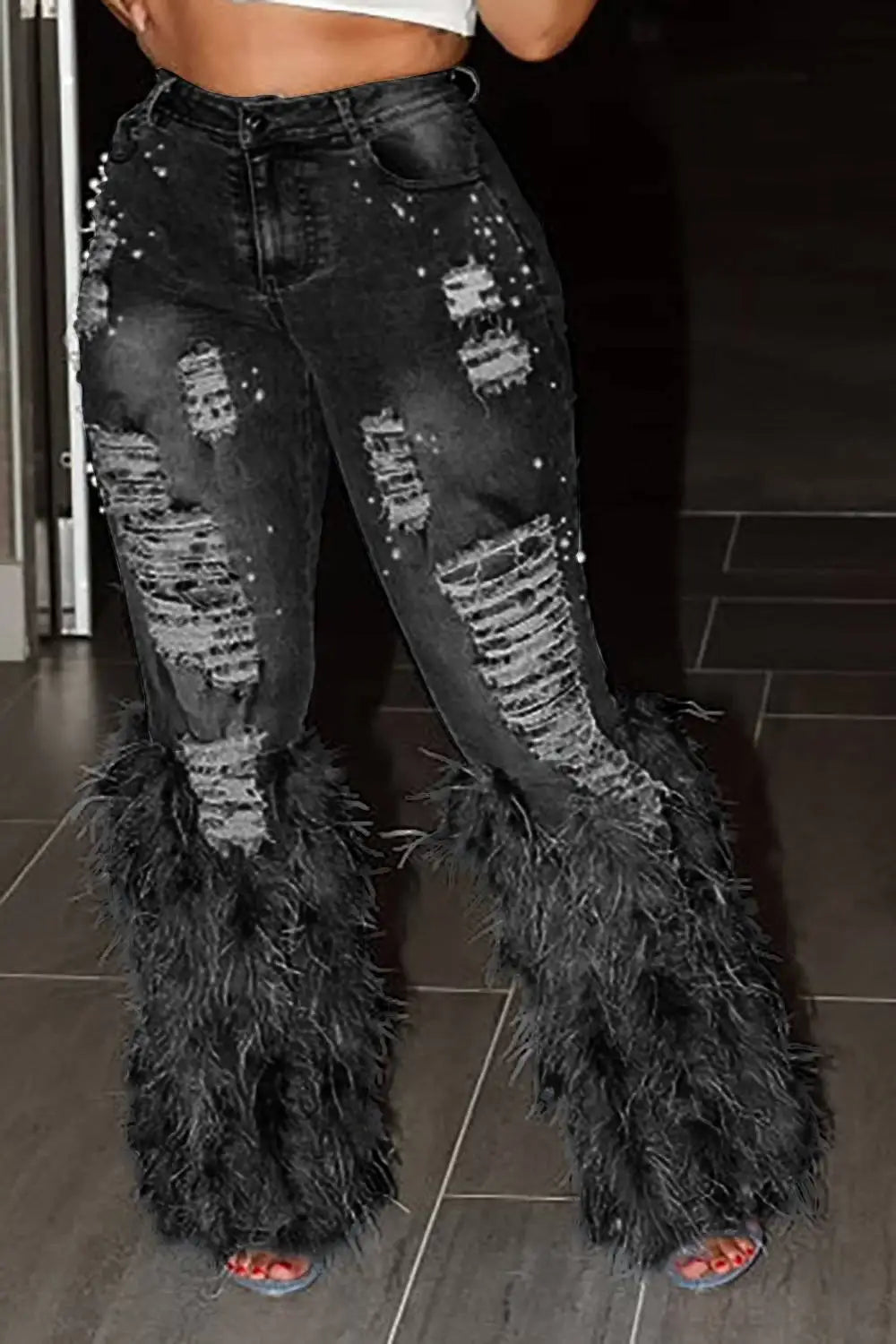 Fashion Women's Jeans Casual Denim Pant