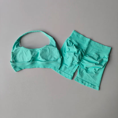 Women's Sports Bras Shorts set