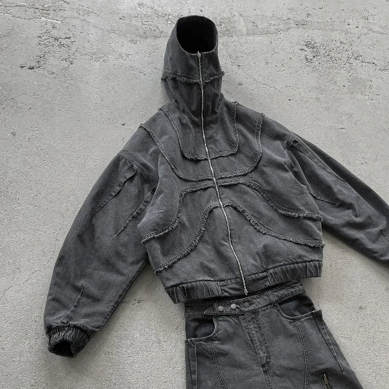 Vintage Denim Jacket for Unisex