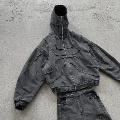 Vintage Denim Jacket for Unisex