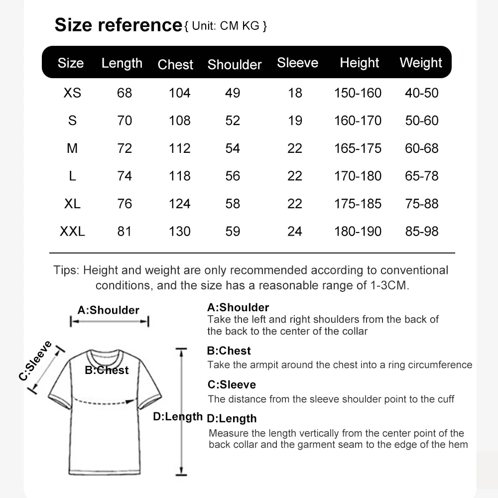 Men's Women Vintage T-Shirts Street Hip Hop Casual Cotton Short Sleeve
