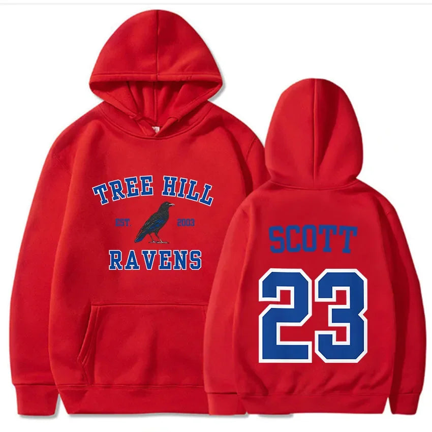 Women Hoodies T with Pocket Keith Scott