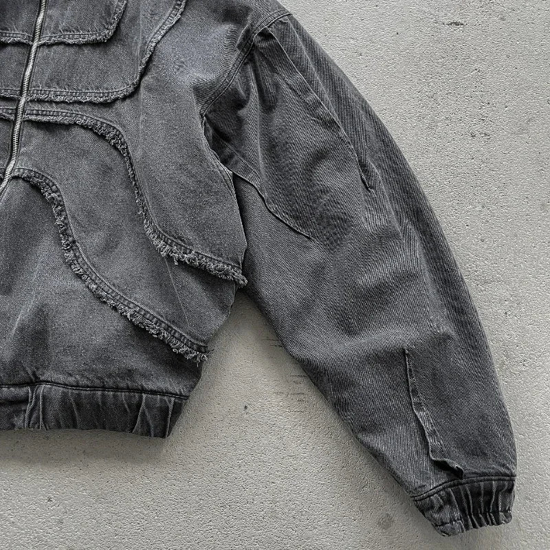 Vintage Denim Jacket for Unisex