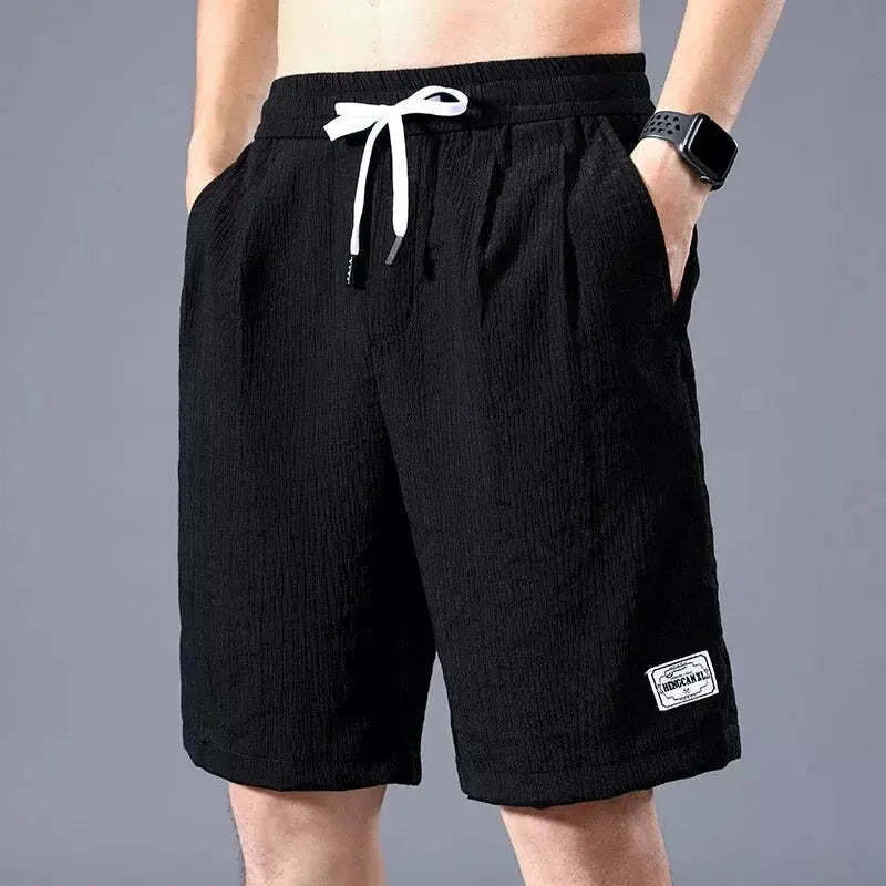 Shorts Men's Thin Sports Cropped Pants