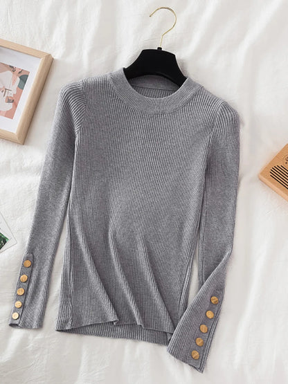 2025 sweater pullovers khaki casual autumn winter