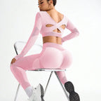 Seamless Breathable Yoga Running Set