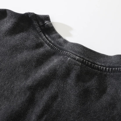 Summer Cotton Loose Tops Print T-Shirt Mens